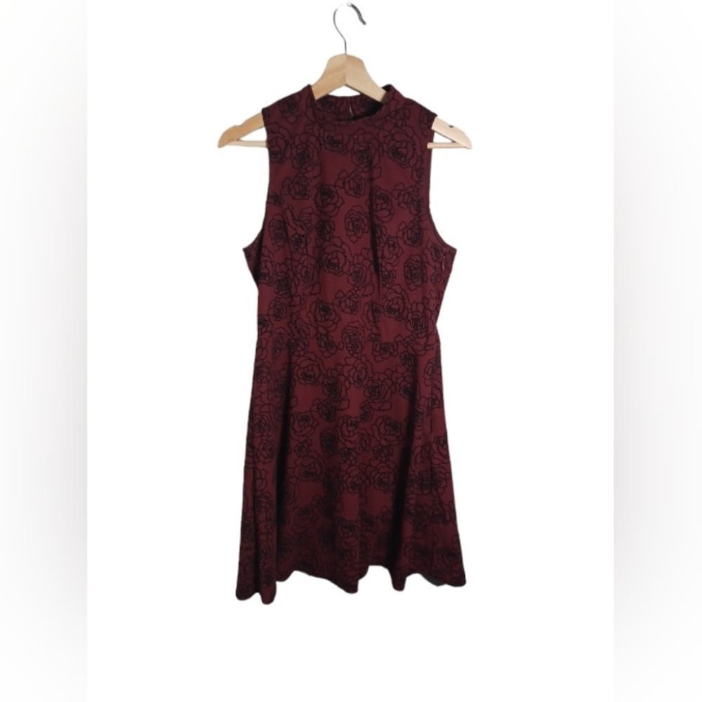 Lc Lauren Conrad red skater dress